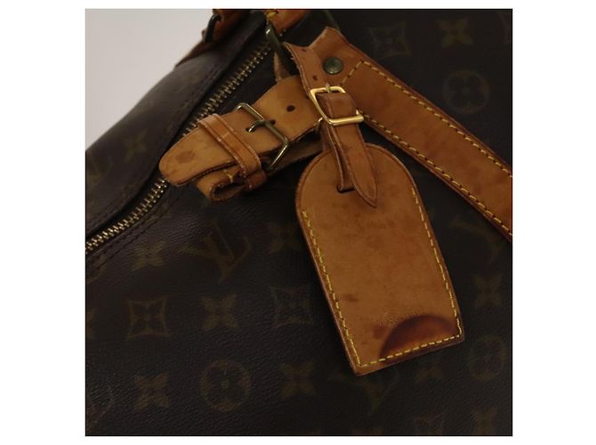 LOUIS VUITTON Borsa Boston Monogram Keepall 55 M41424 LV Auth 136675 Monogramma - vista 20