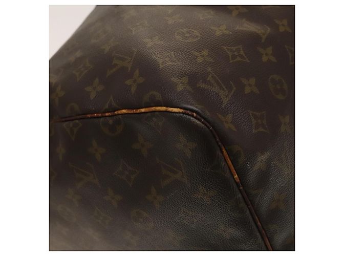 LOUIS VUITTON Borsa Boston Monogram Keepall 55 M41424 LV Auth 136675 Monogramma - vista 9