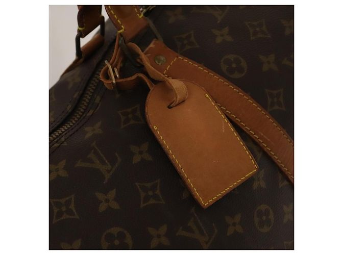 LOUIS VUITTON Borsa Boston Monogram Keepall 55 M41424 LV Auth 136505 Monogramma - vista 19