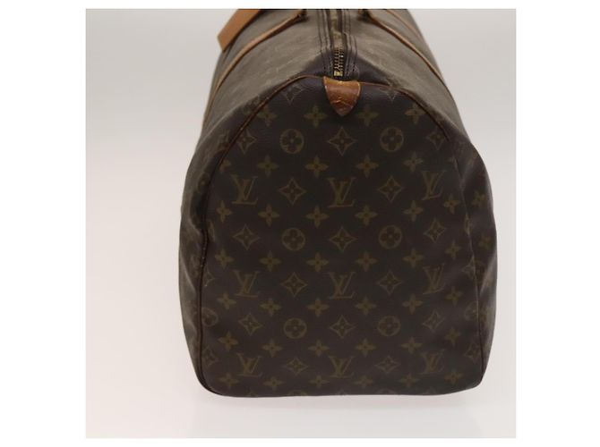 LOUIS VUITTON Borsa Boston Monogram Keepall 55 M41424 LV Auth 136505 Monogramma - vista 3
