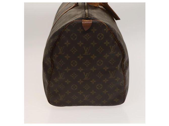 LOUIS VUITTON Borsa Boston Monogram Keepall 55 M41424 LV Auth 136505 Monogramma - vista 4