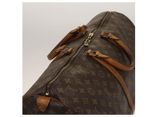 LOUIS VUITTON Borsa Boston Monogram Keepall 55 M41424 LV Auth 136505 Monogramma - vista 6