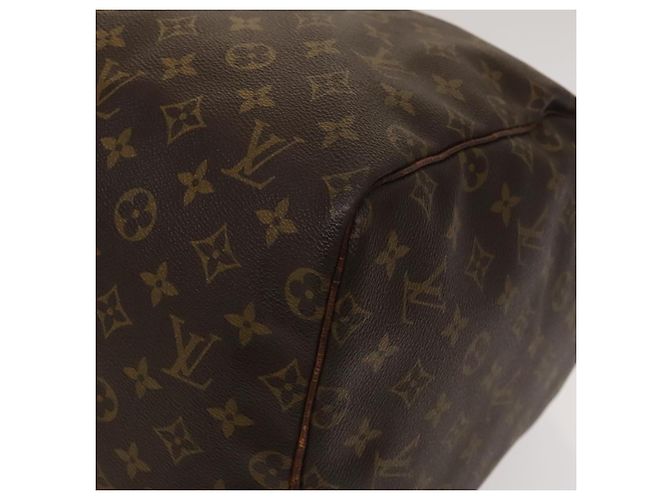 LOUIS VUITTON Borsa Boston Monogram Keepall 55 M41424 LV Auth 136505 Monogramma - vista 9