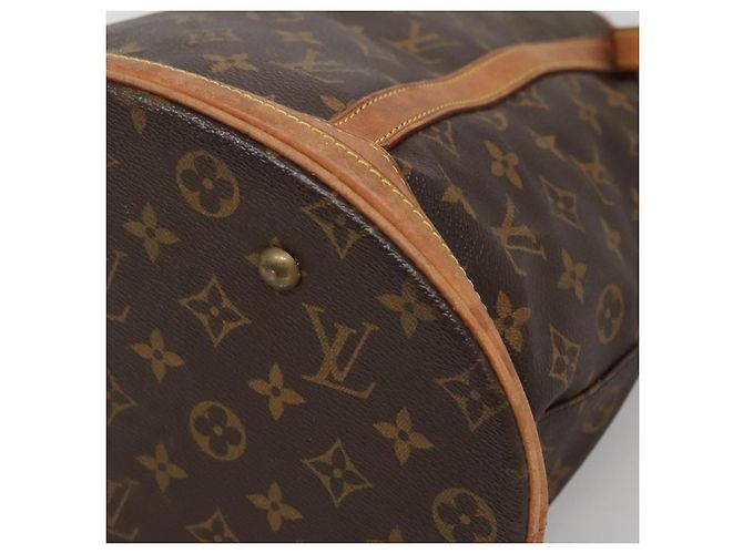 LOUIS VUITTON Borsa a Spalla Monogram Bucket GM M42236 LV Auth 137712 Monogramma - vista 15