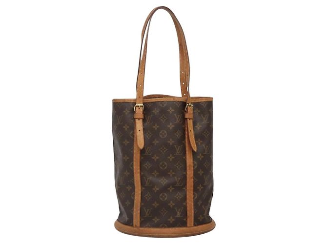 LOUIS VUITTON Borsa a Spalla Monogram Bucket GM M42236 LV Auth 137712 Monogramma - vista 2