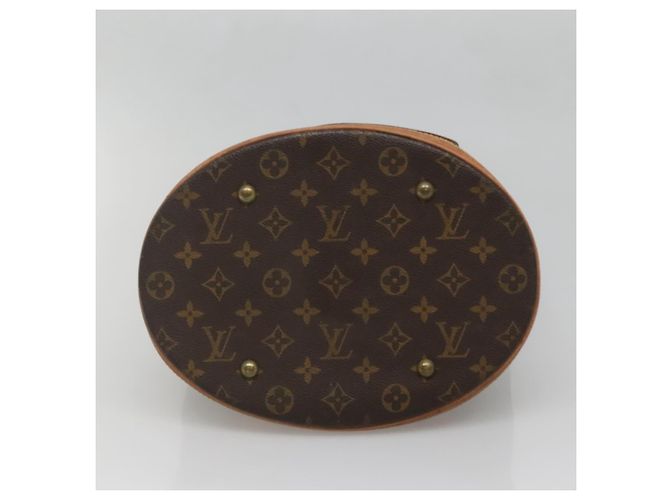 LOUIS VUITTON Borsa a Spalla Monogram Bucket GM M42236 LV Auth 137712 Monogramma - vista 5