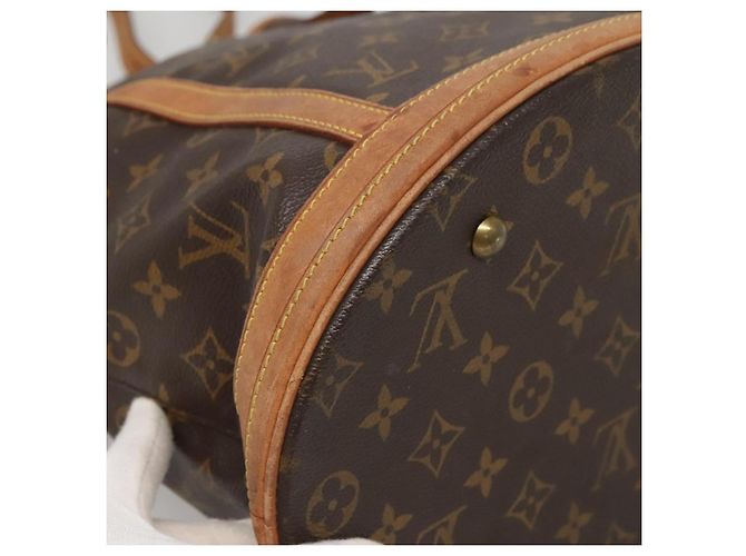 LOUIS VUITTON Borsa a Spalla Monogram Bucket GM M42236 LV Auth 137712 Monogramma - vista 8