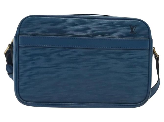 LOUIS VUITTON Borsa a Spalla Epi Trocadero 23 Blu M52305 LV Auth 138618 - vista 13
