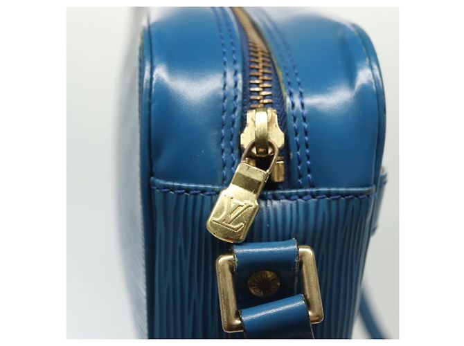 LOUIS VUITTON Borsa a Spalla Epi Trocadero 23 Blu M52305 LV Auth 138618 - vista 19