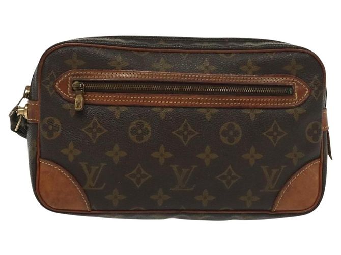 LOUIS VUITTON Clutch Marly Dragonne GM Monogram M51825 LV Auth 137713 Monogramma - vista 13