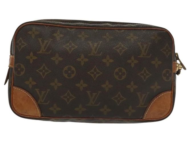 LOUIS VUITTON Clutch Marly Dragonne GM Monogram M51825 LV Auth 137713 Monogramma - vista 2
