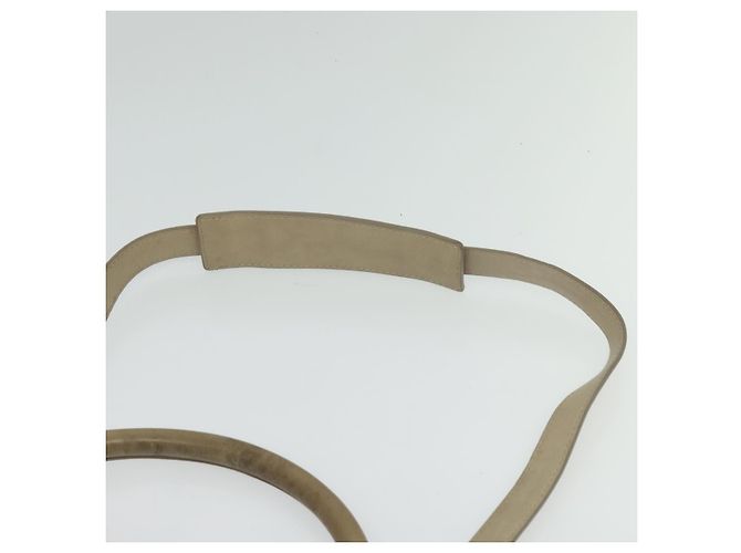 Edge Céline Borsa a mano Trapeze CELINE in pelle e camoscio 2 in 1 beige nero oro Auth bs28736 D'oro - vista 14