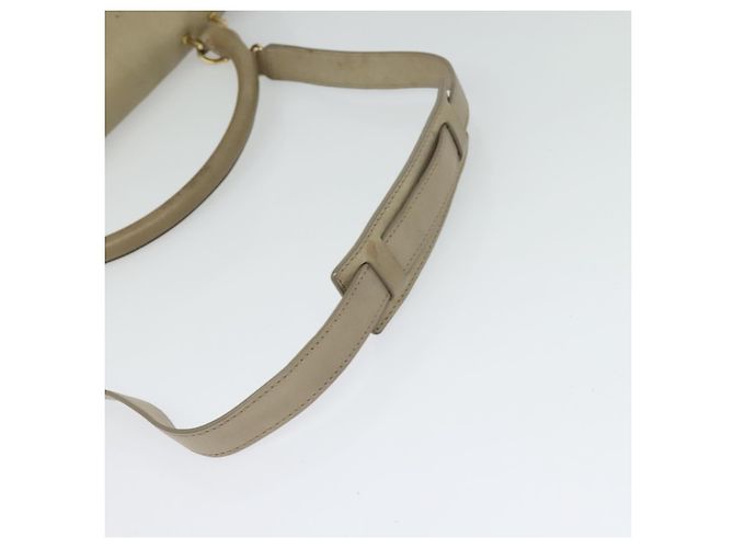 Edge Céline Borsa a mano Trapeze CELINE in pelle e camoscio 2 in 1 beige nero oro Auth bs28736 D'oro - vista 9