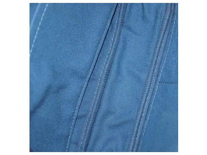 LOUIS VUITTON Bolsa Ambreil Damier Infini Couro Azul N41354 LV Auth 136610 - vista 11