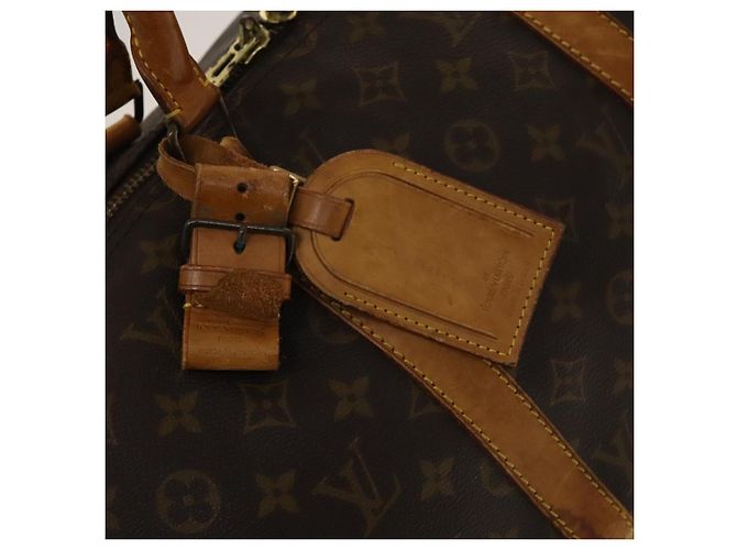 LOUIS VUITTON Borsa Boston Monogram Keepall 50 M41426 Auth LV 129691 Monogramma - vista 18