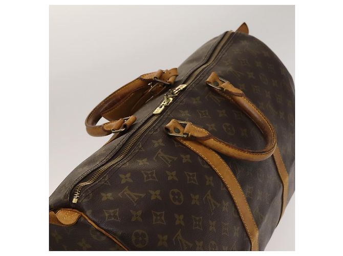 LOUIS VUITTON Borsa Boston Monogram Keepall 50 M41426 Auth LV 129691 Monogramma - vista 6