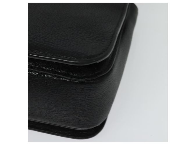 Borsa a mano Miu Miu in pelle 2 in 1 nera e oro Auth 138148 Nero D'oro - vista 19