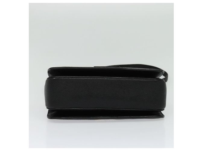 Borsa a mano Miu Miu in pelle 2 in 1 nera e oro Auth 138148 Nero D'oro - vista 5
