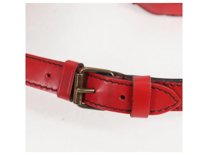 Noe LOUIS VUITTON Borsa a Spalla Petit Noé Epi Rossa M44107 LV Auth 136852 Rosso - vista 8