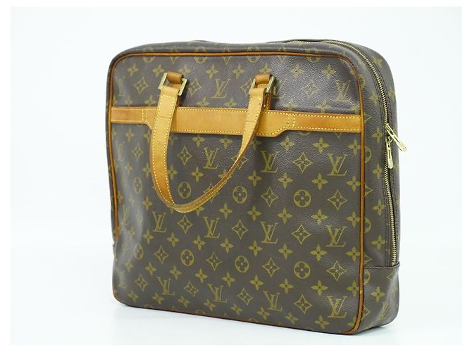 Borsa Porta Documenti Pegase in Tela Monogram Louis Vuitton Marrone - vista 2