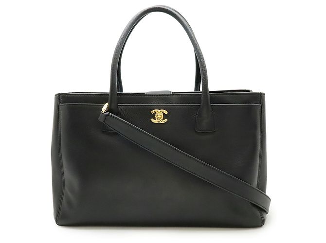 Chanel Executive Line Coco Mark Tote Bag Schwarz - Ansicht 2