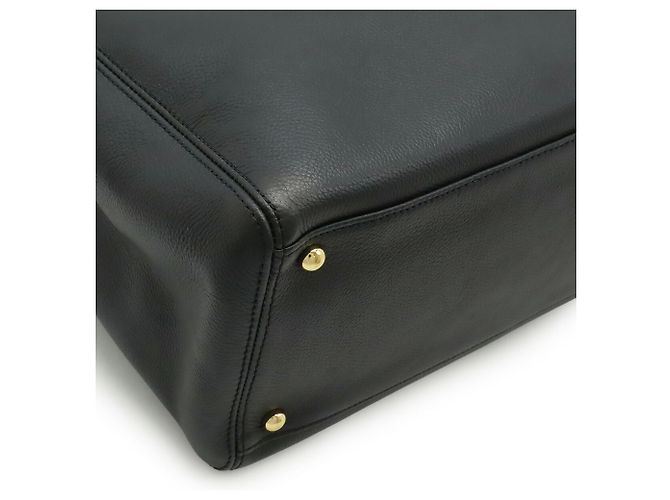 Chanel Executive Line Coco Mark Tote Bag Schwarz - Ansicht 4