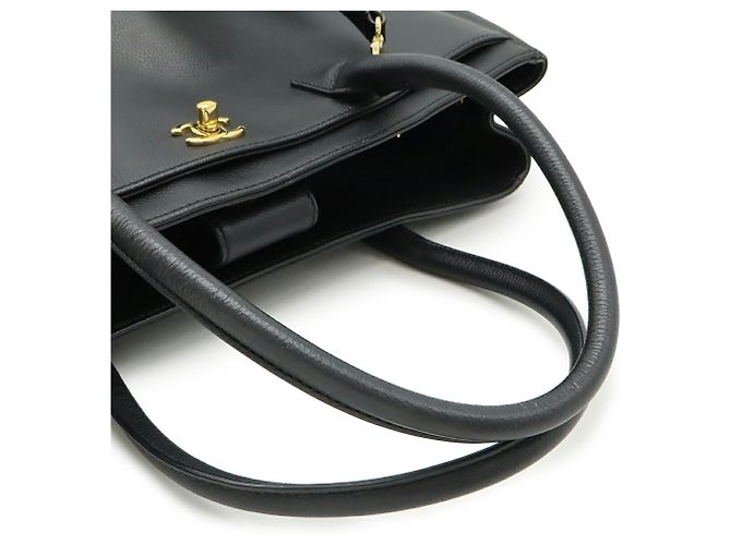 Chanel Executive Line Coco Mark Tote Bag Schwarz - Ansicht 5