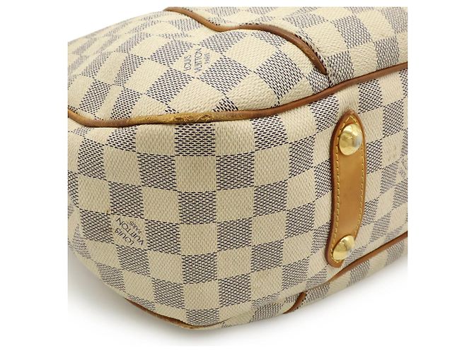 Borsa a Spalla Galliera PM Damier Azur di Louis Vuitton Crudo - vista 4