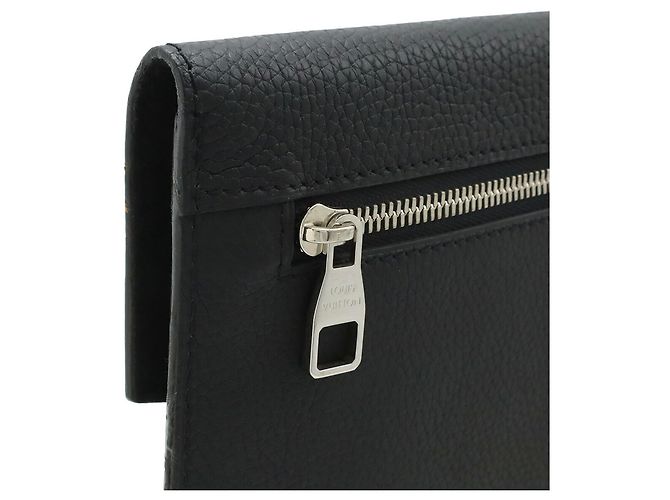 Borsa Clutch Pochette Envelope Louis Vuitton Nero - vista 5