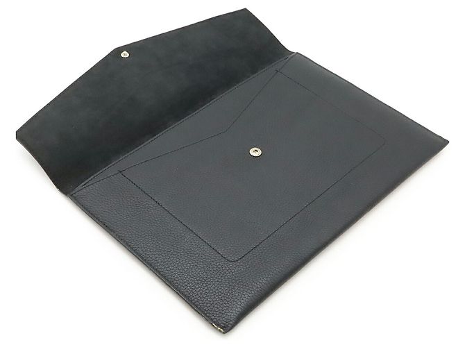 Borsa Clutch Pochette Envelope Louis Vuitton Nero - vista 6