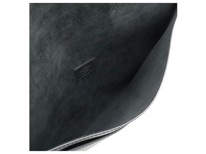 Borsa Clutch Pochette Envelope Louis Vuitton Nero - vista 7