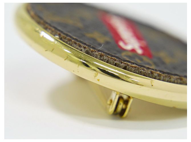 Spilla in Metallo LV Fiocco di Neve Singolo Louis Vuitton Marrone - vista 6