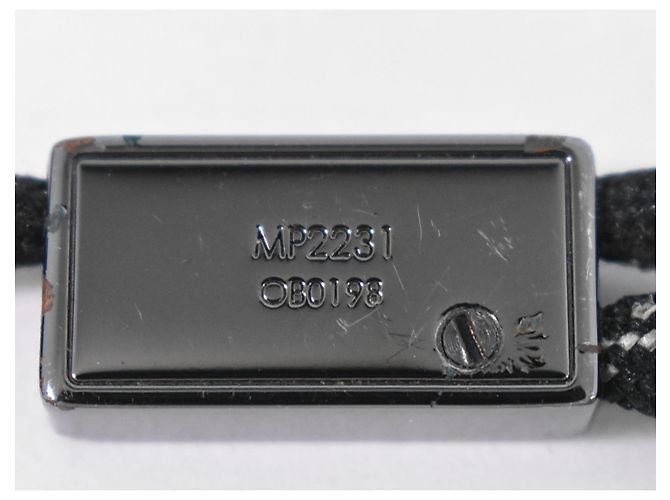 Bracciale Satellite Louis Vuitton in corda con metallo Argento - vista 4