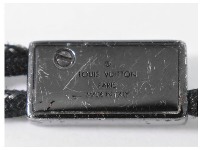 Bracciale Satellite Louis Vuitton in corda con metallo Argento - vista 5