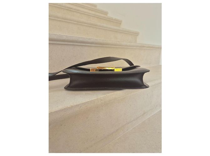 Borsa a mano Hermès Constance 23 in pelle Box marrone Marrone scuro - vista 11