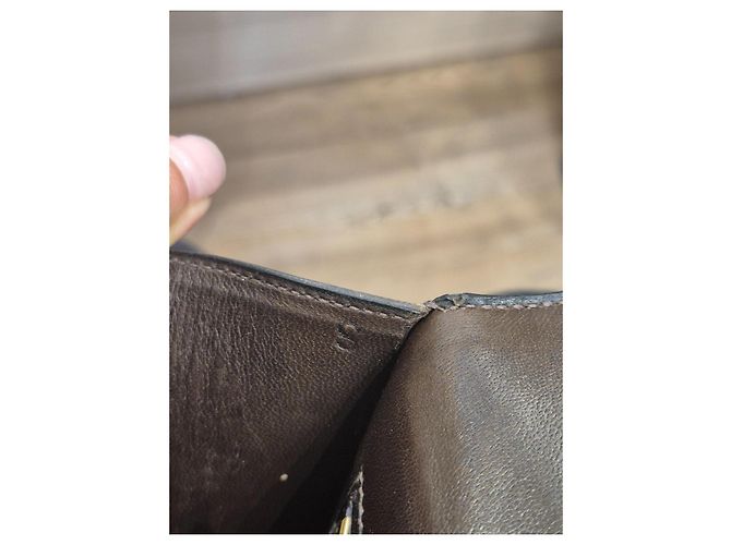 Borsa a mano Hermès Constance 23 in pelle Box marrone Marrone scuro - vista 14