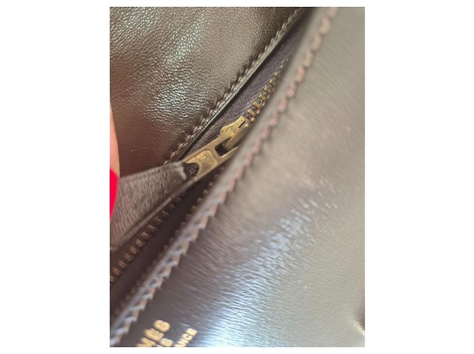 Borsa a mano Hermès Constance 23 in pelle Box marrone Marrone scuro - vista 7