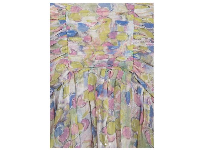 Chanel Abendkleid, Modell Polka Doty Multicolor Mehrfarben Beige - Ansicht 3
