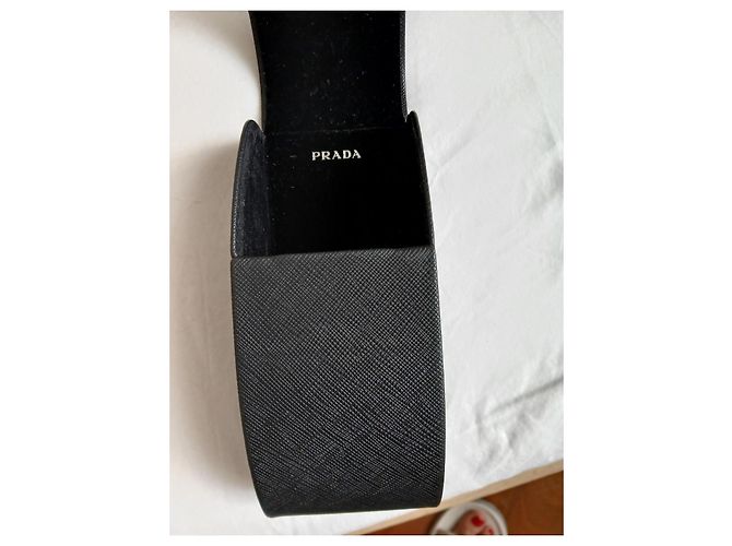 Occhiali da sole Prada con logo e aste argentate Multicolore - vista 4