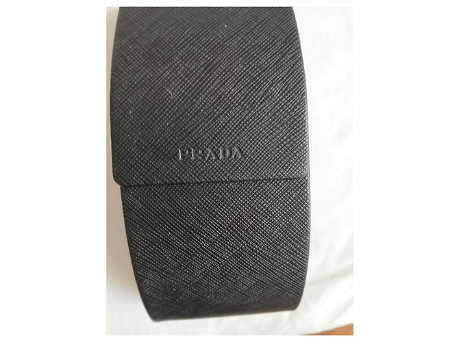 Occhiali da sole Prada con logo e aste argentate Multicolore - vista 5