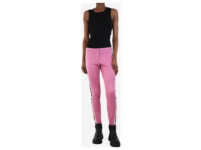 Gucci Pantalones de estribo morados - talla S Púrpura - vista 2