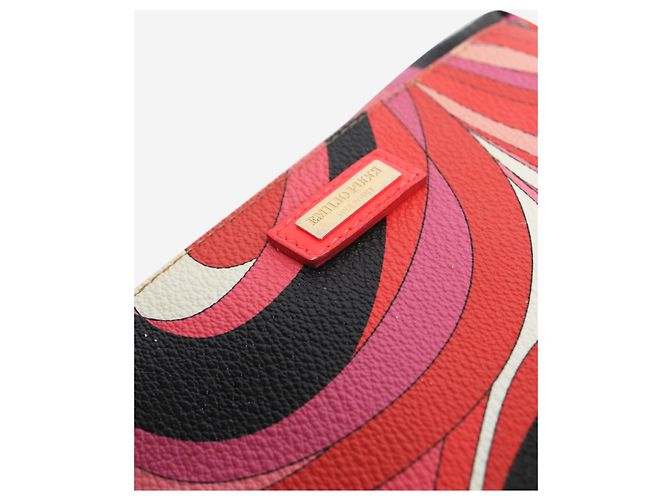 Emilio Pucci Borsa da trucco rossa e rosa Rosso - vista 5