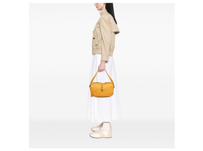 Céline Celine Yellow Leather Bittersweet Hobo - view 12