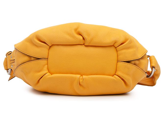 Céline Celine Yellow Leather Bittersweet Hobo - view 3