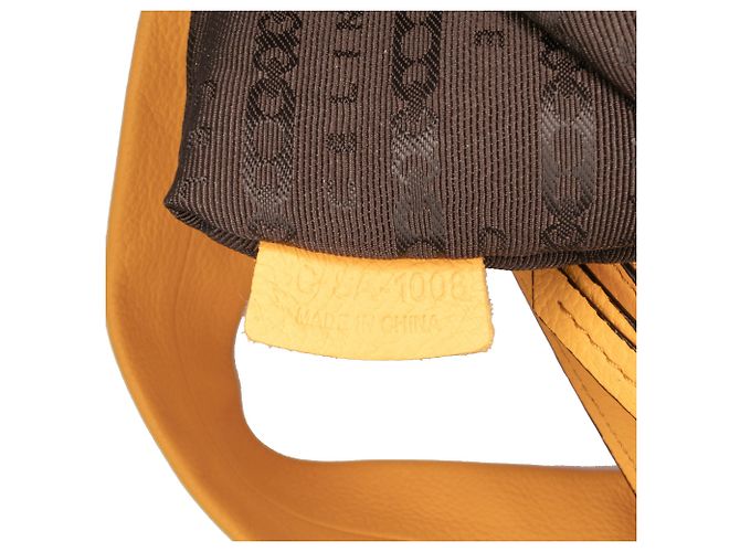 Céline Celine Yellow Leather Bittersweet Hobo - view 6