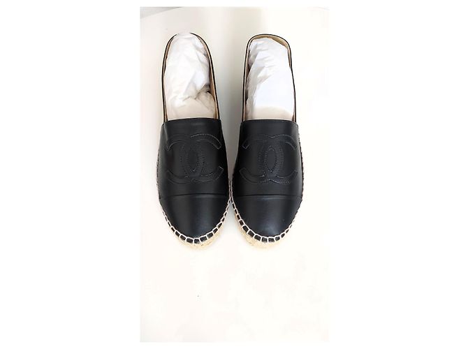 Espadrilles Chanel Negro - vista 2