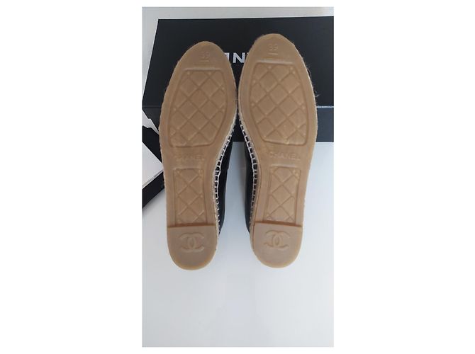 Espadrilles Chanel Negro - vista 6