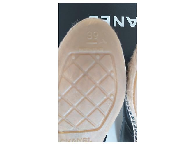 Espadrilles Chanel Negro - vista 7