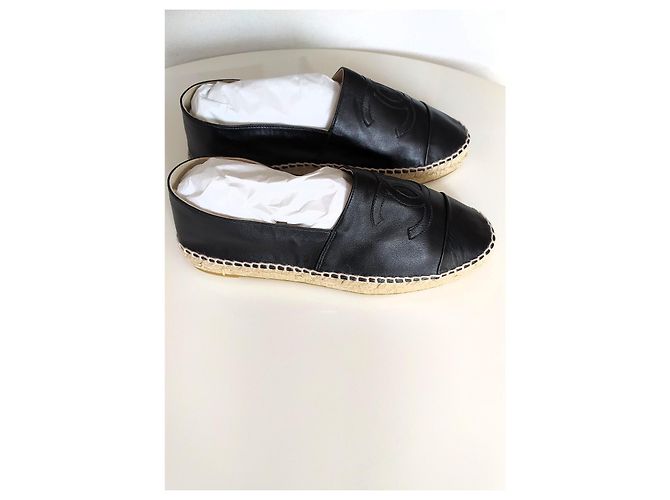 Espadrilles Chanel Negro - vista 8
