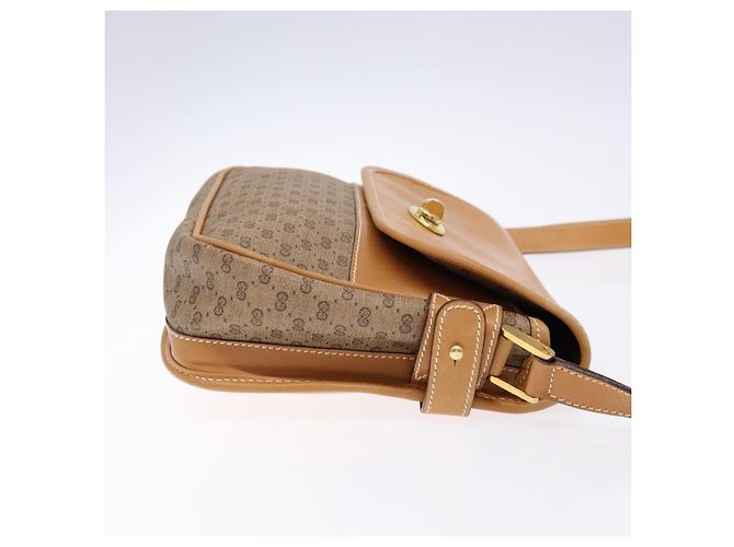 Gucci Bolso de Hombro Micro GG Supreme PVC Beige Dorado Auth ki5939 - vista 3